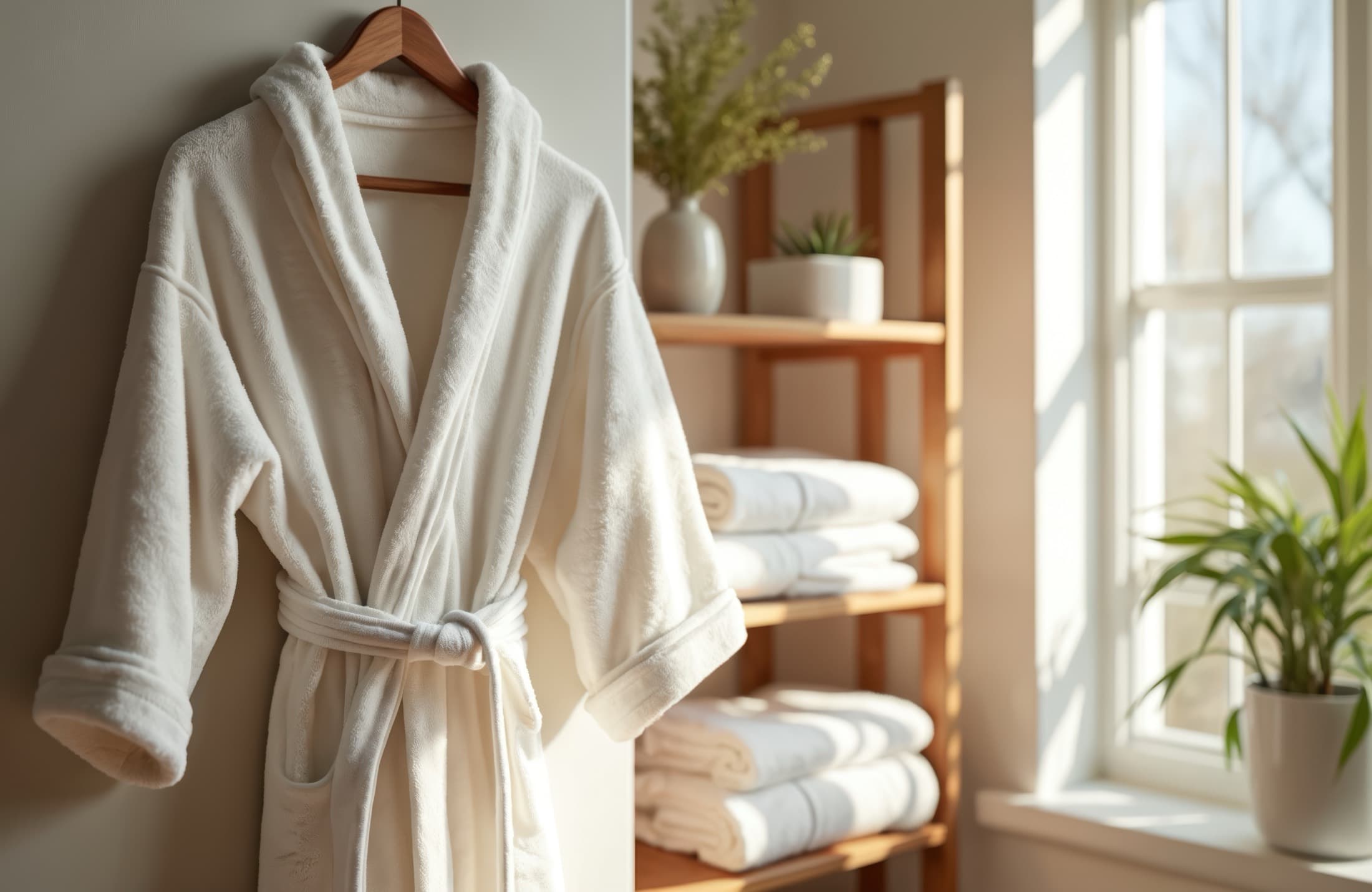 Hotel-grade linen, freshly laundered